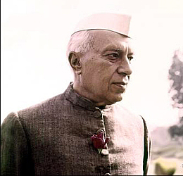 Первый премьер-министр Индии Джавахарлал Неру